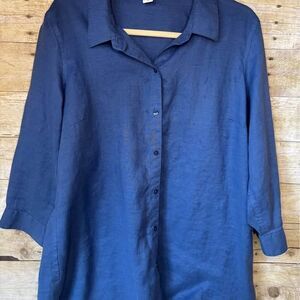 100% Linen cold water Creek Women’s Medium